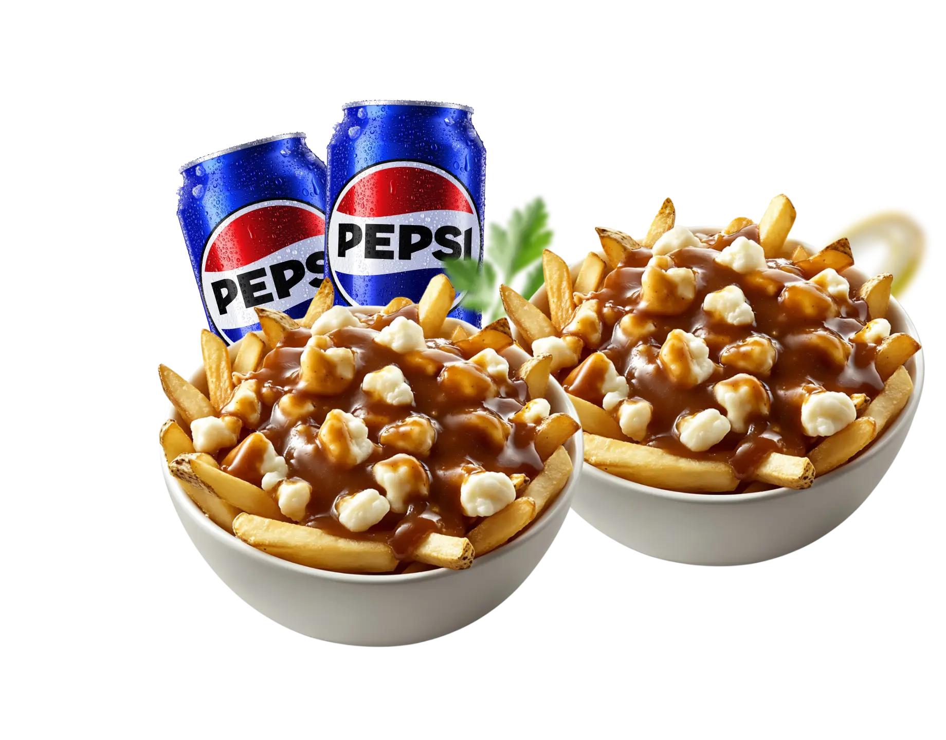Spécial #D1 : 2 poutines régulières et 2 Pepsi